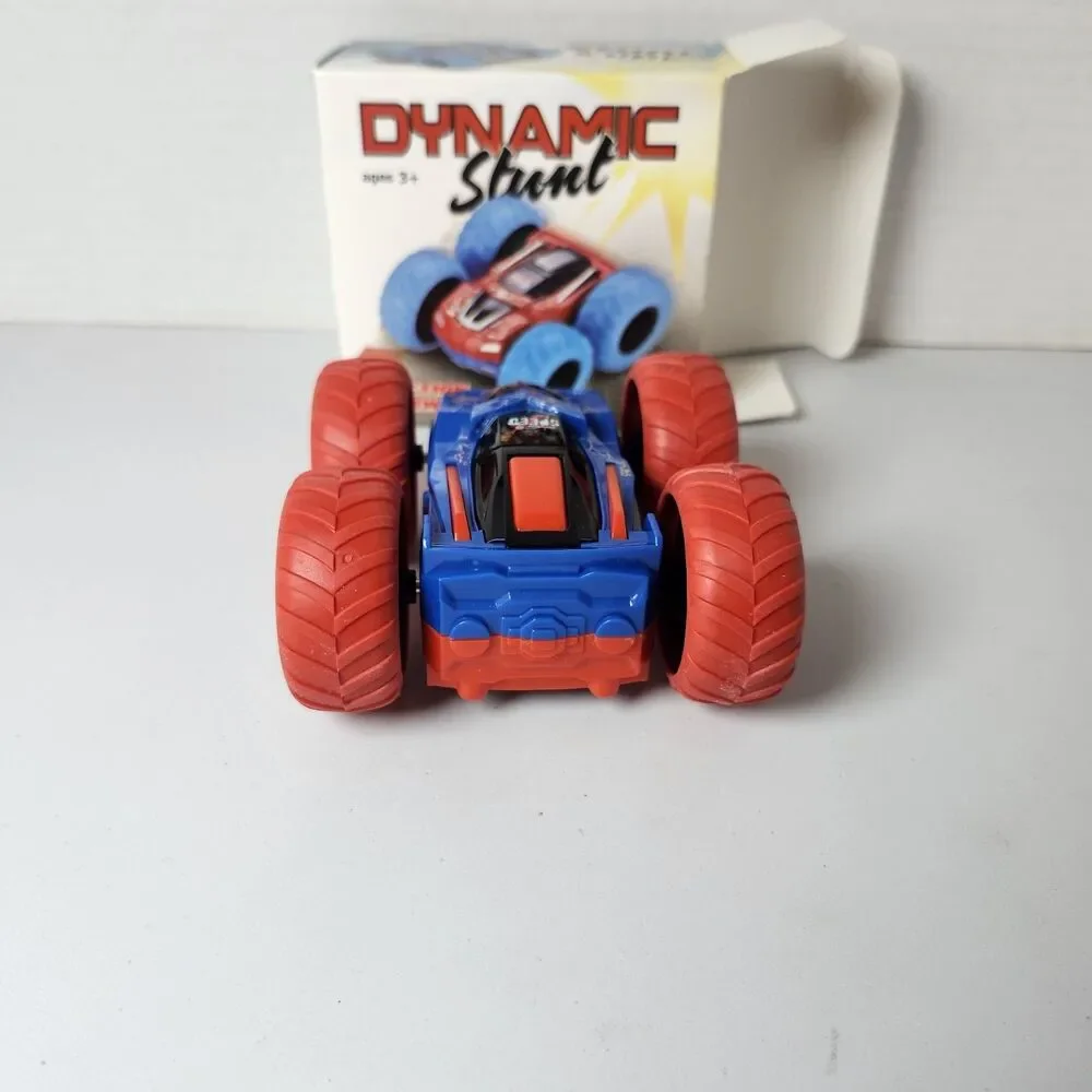 Friction-Activated 360° Monster Stunt Cars - Perfect Gifts for Boys and Girls